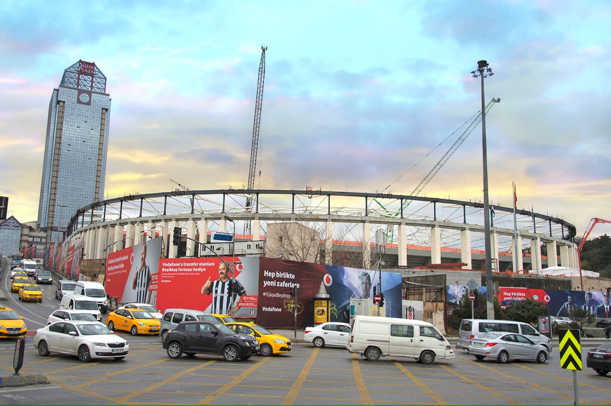 BESIKTAS INONU STADIUM TRIBUNE CAPACITY INCREASE